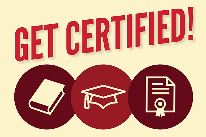 get certified