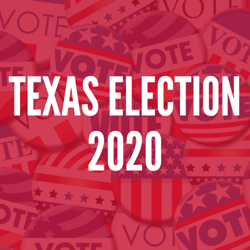 Texas election 2020 report cover