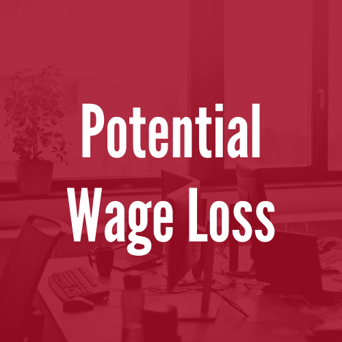 Potential wage loss report cover