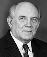 black and white headshot of Charles Murray