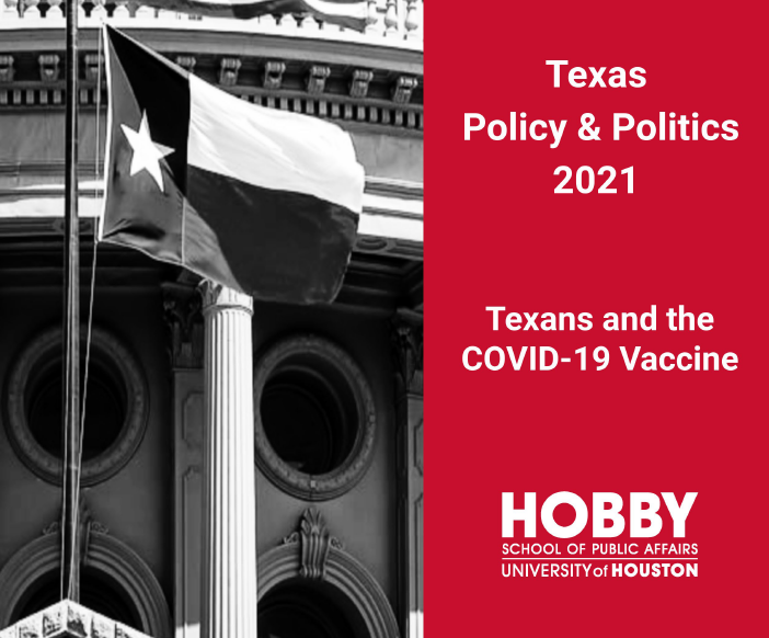 texans and the COVID-19 vaccine report cover