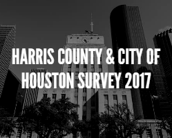 Harris County and City of Houston Survey 2017 report cover