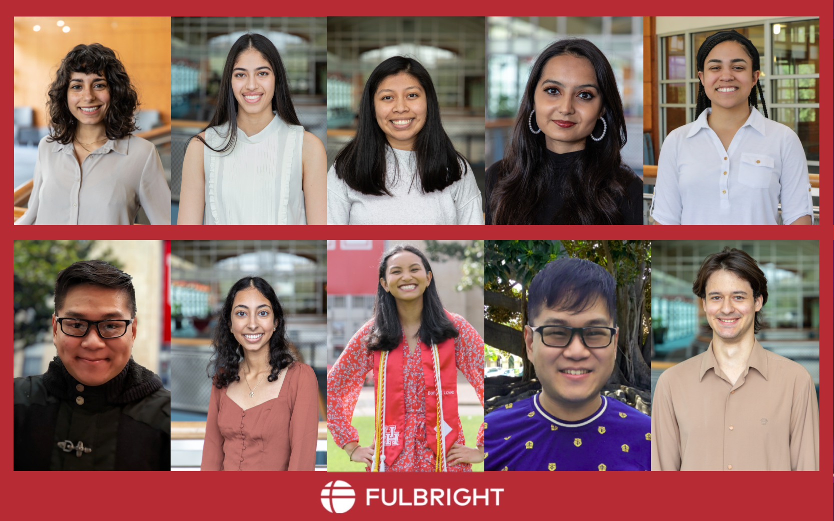 Perfect 10: Multiple Coogs Named Fulbright Scholars