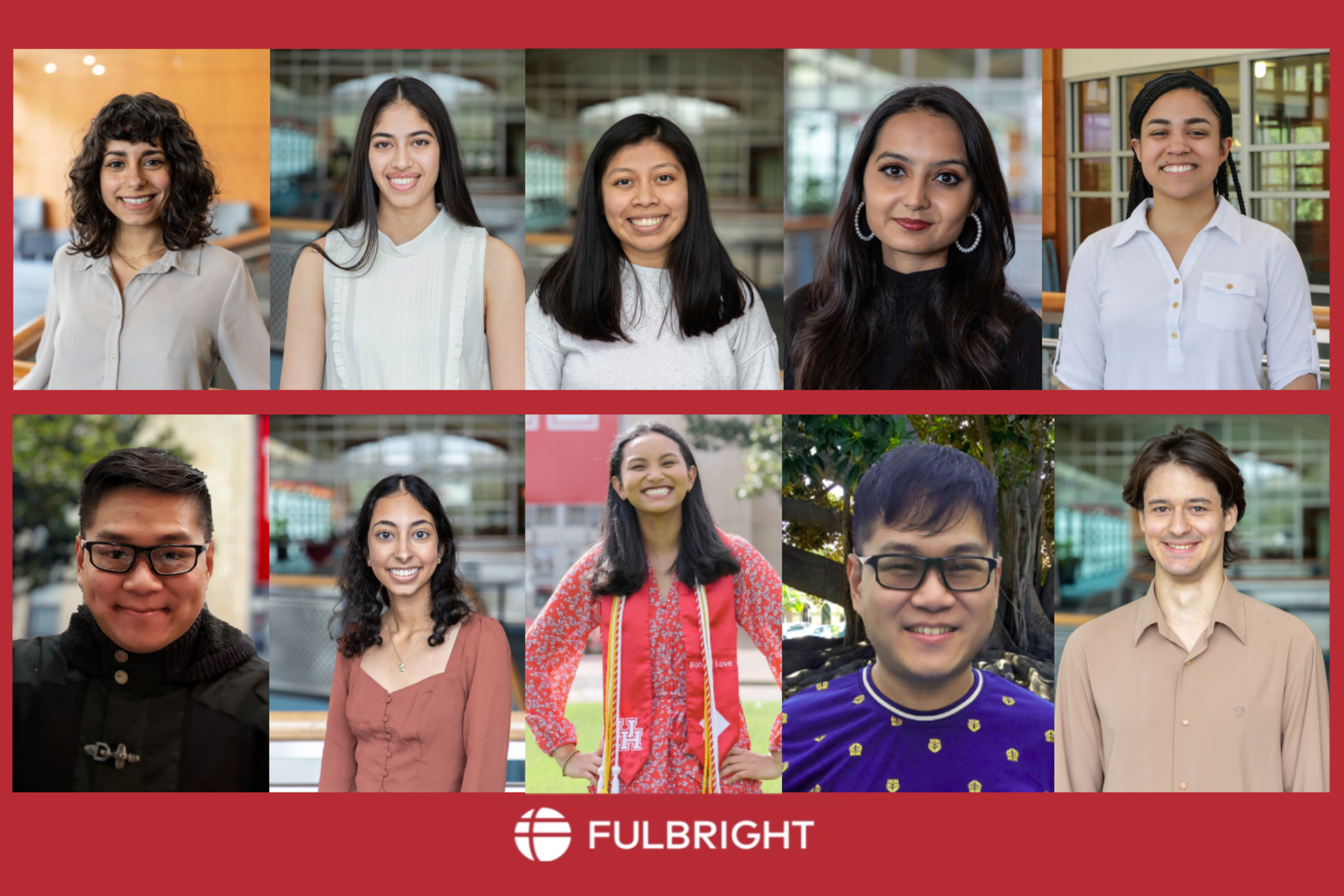 Perfect 10: Multiple Coogs Named Fulbright Scholars