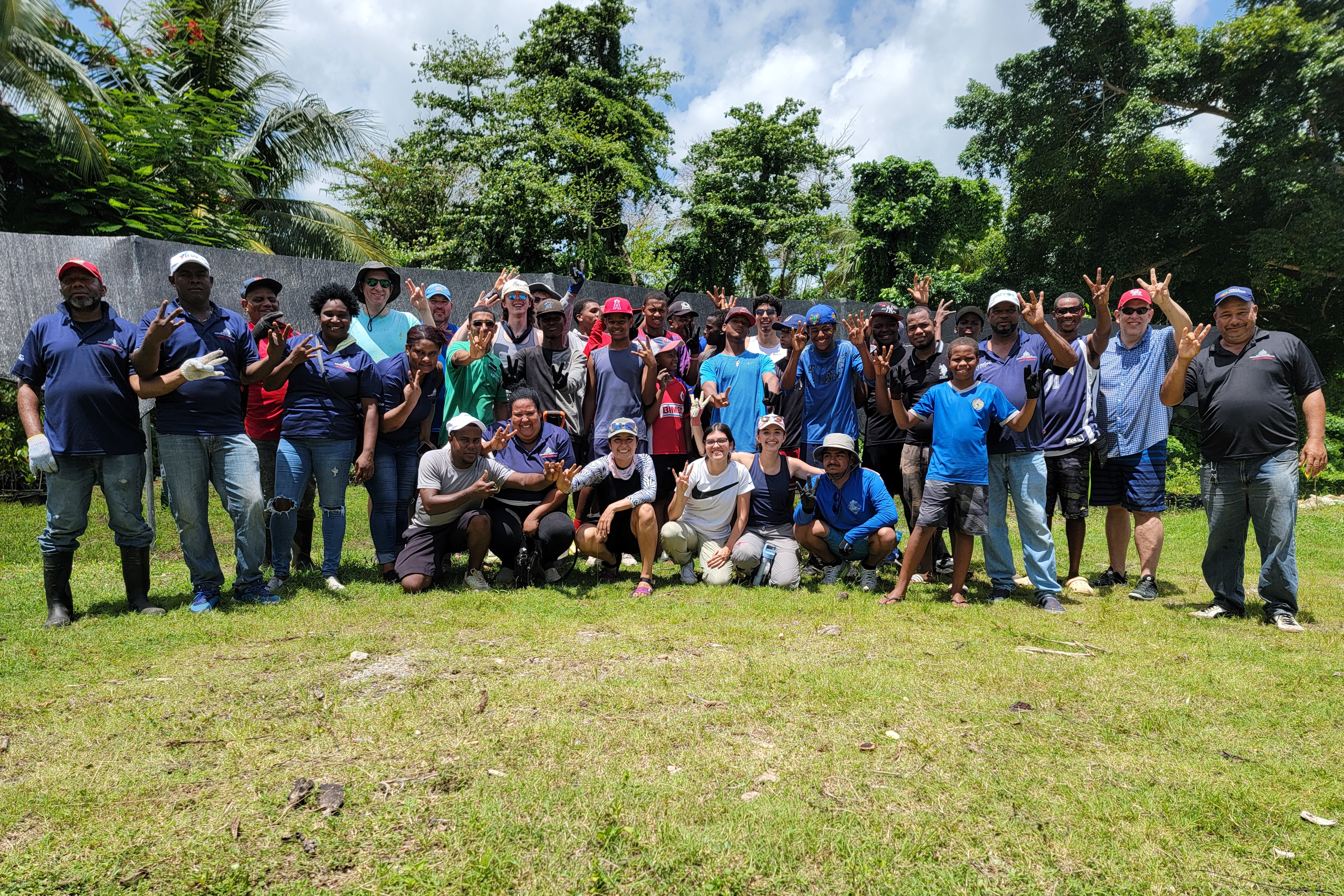 group of people in the DR