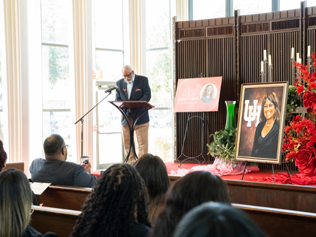 Memorial Service at the A.D. Bruce Religion Center