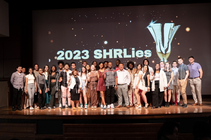 Group photo of Students at the SHRLies Ceremony