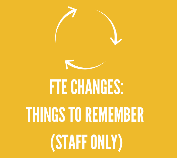 FTE Changes (Staff Only)