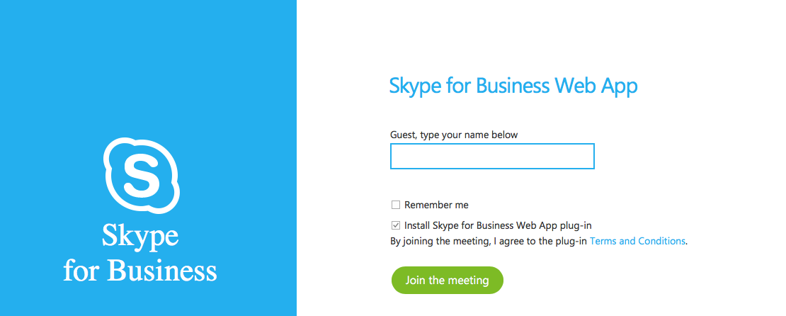 join skype meeting from phone