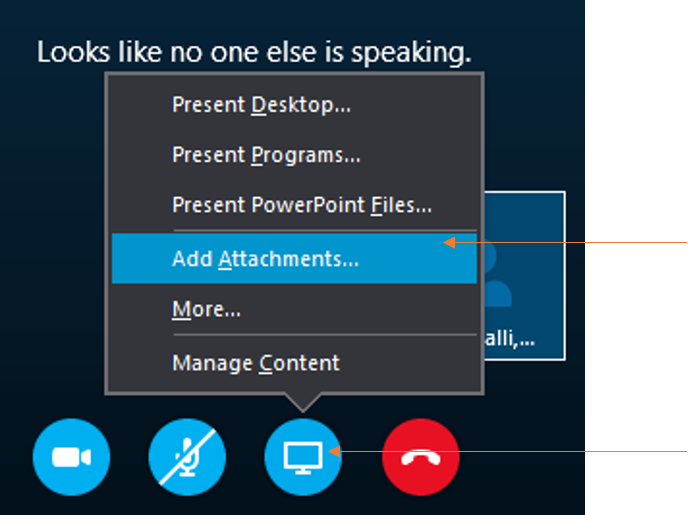 give screen control in skype for business mac