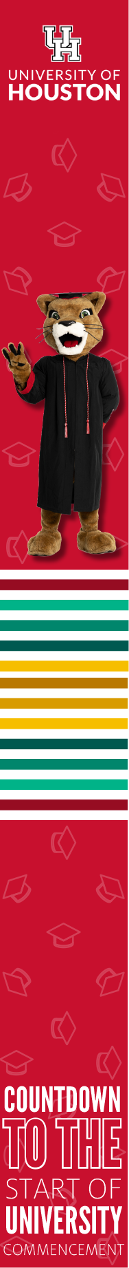 University of Houston - Countdown to the Start of Univefsity Commencement