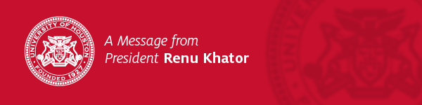A Message from President Renu Khator