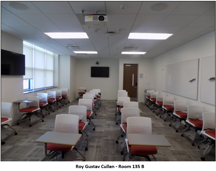 C Room 135 HyFlex Classroom - University of Houston