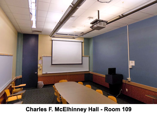 Charles F. McElhinney Hall Room 109 - General Purpose Picture
