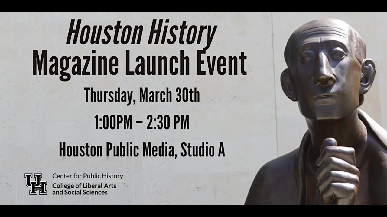 Houston History Magazine Launch