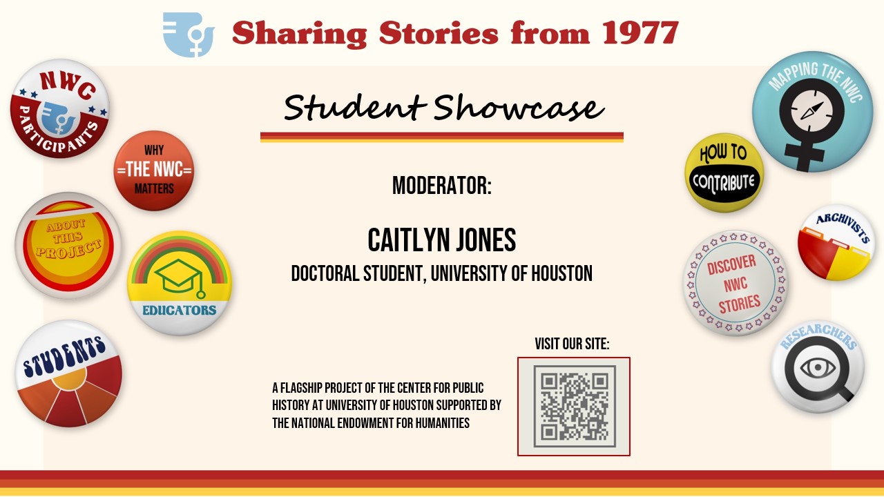 Sharing Stories from 1979 - Student Showcase