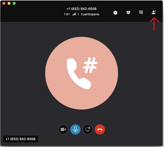make a phone call from skype for business