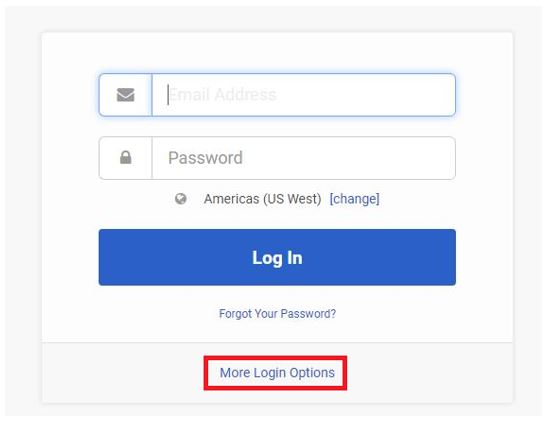 More Login Options