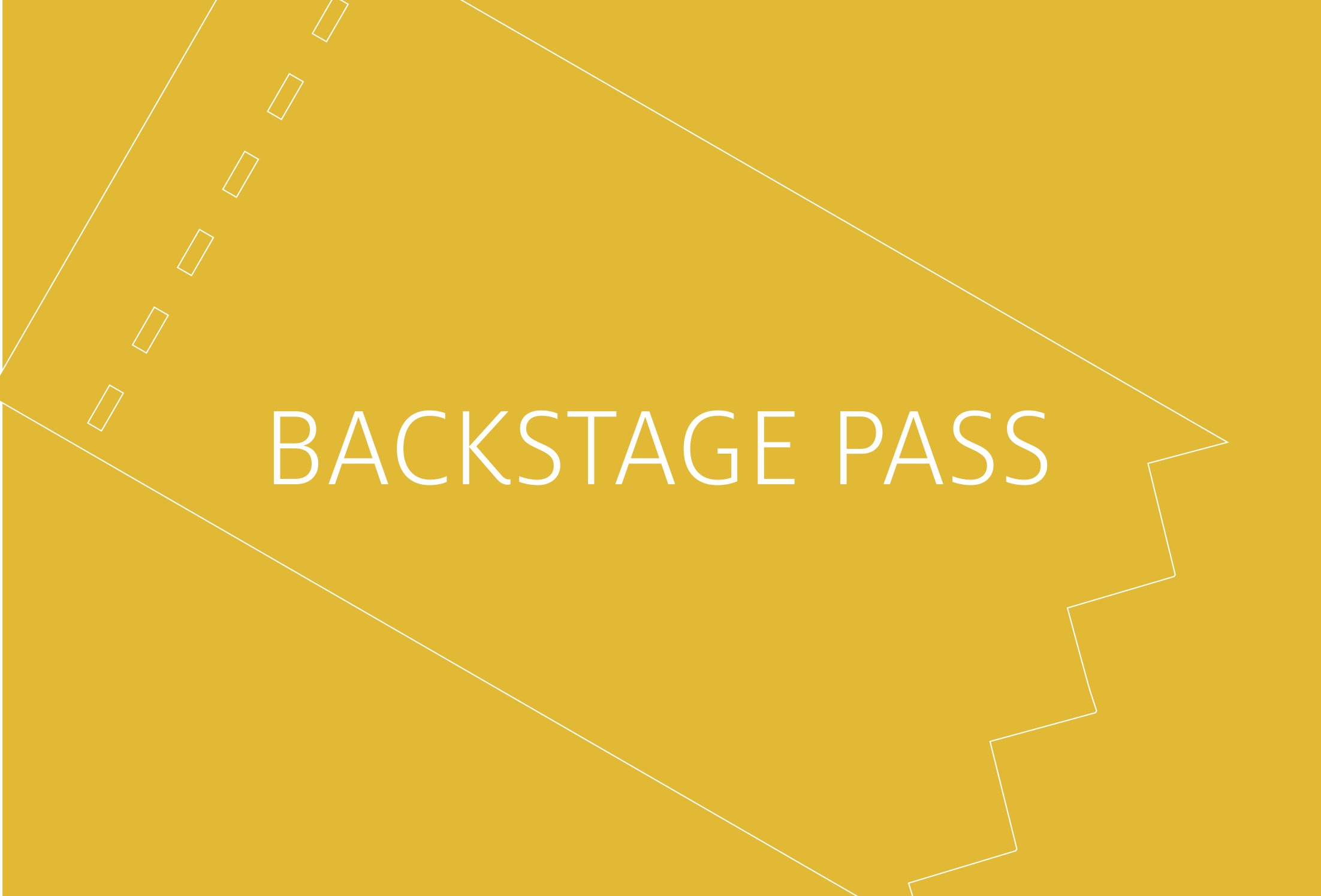 Backstage Pass 