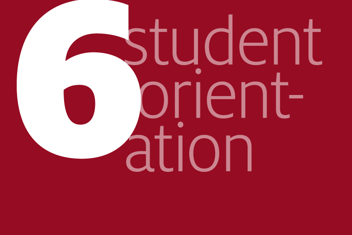 step 6: student orientation