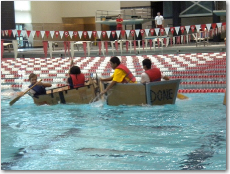 Students to Row Boats Built with Cardboard, Duct Tape at UH Race -  University of Houston