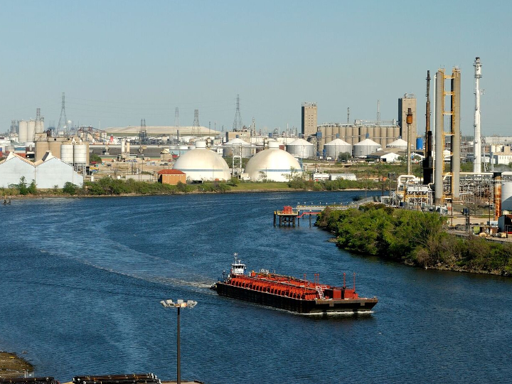 Getty flooded petrochemical plant