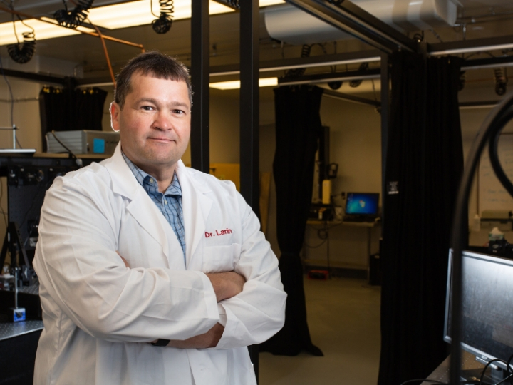 Kirill Larin, University of Houston professor of biomedical engineering