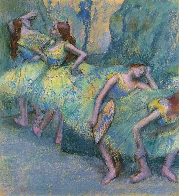 Degas' 'Ballet Dancers In The Wings