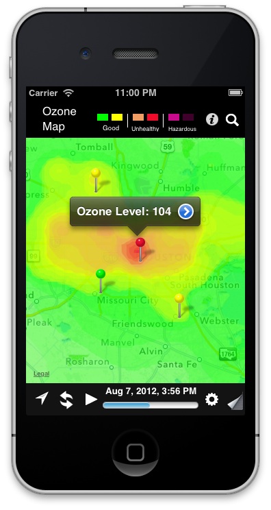 OzoneMap