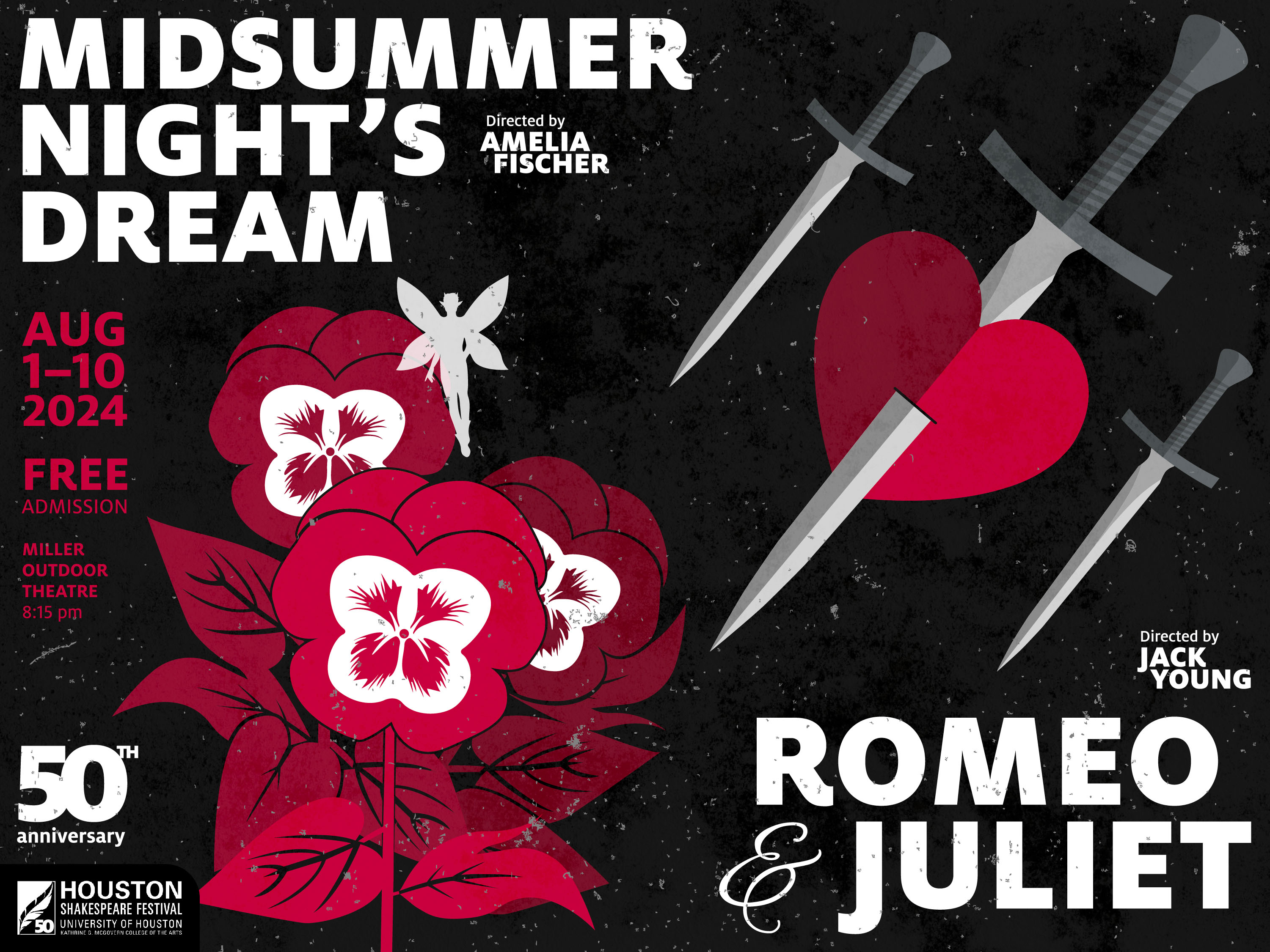 Houston Shakespeare Festival Celebrates its 50th Anniversary Season University of Houston