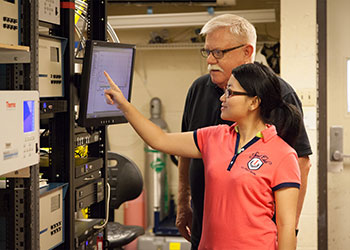 Liu is a Ph.D. student of Professor Robert Talbot