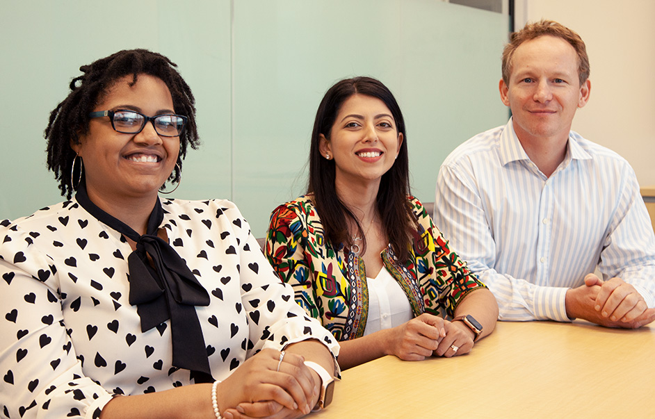 Jacqueline Ekeoba, Mariam Manuel & Thomas Thesen