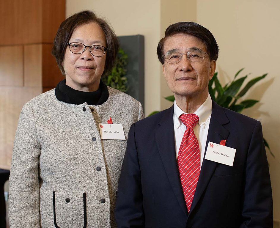 May Chern Chu and Paul C.W. Chu