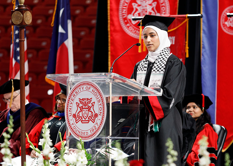 Commencement Student Speaker, Fatima Mirza