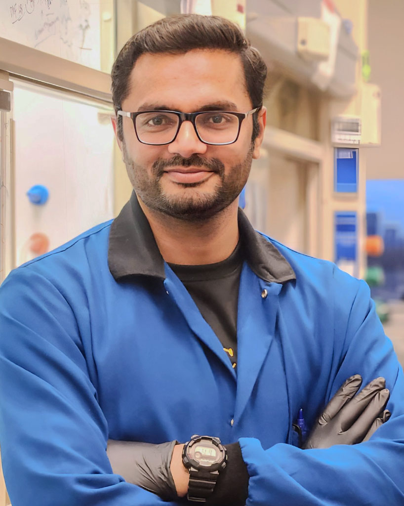 Muhammad Arslan, a doctoral student in the University of Houston College of Natural Sciences and Mathematics.