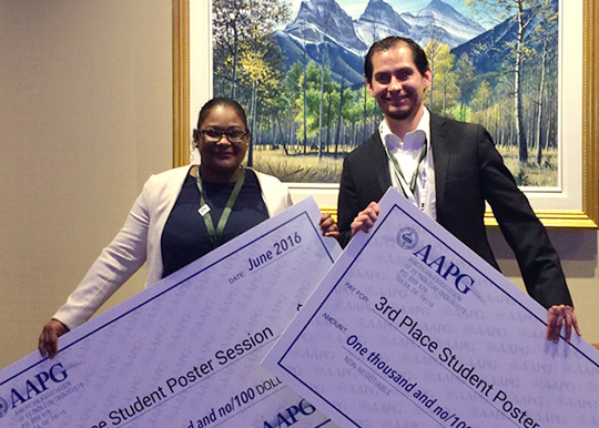 Award-Winning Student Research Posters at AAPG