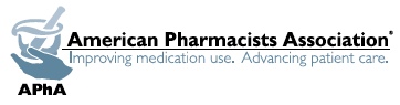 APhA Logo. Improving medication use. Advancing patient care