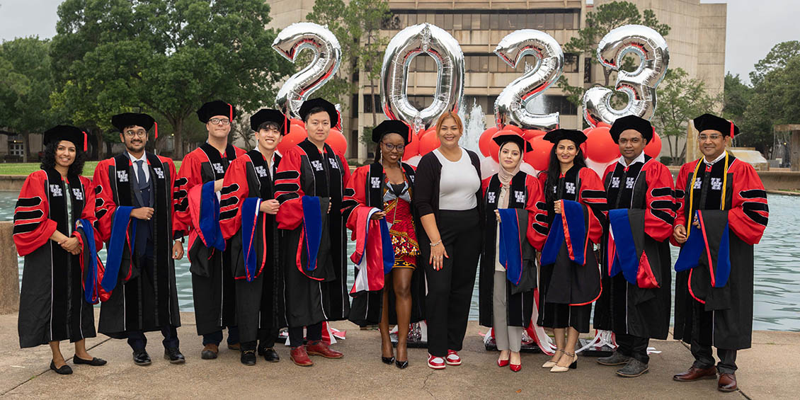 PhD grads and advisor