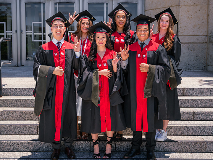 M.S. graduates