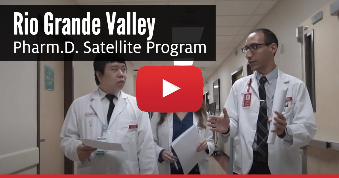 Rio Grande Valley Pharm.D. Satellite Program Video via YouTube