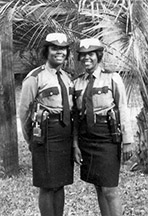 Two UH Traffic & Security officers, 1960s