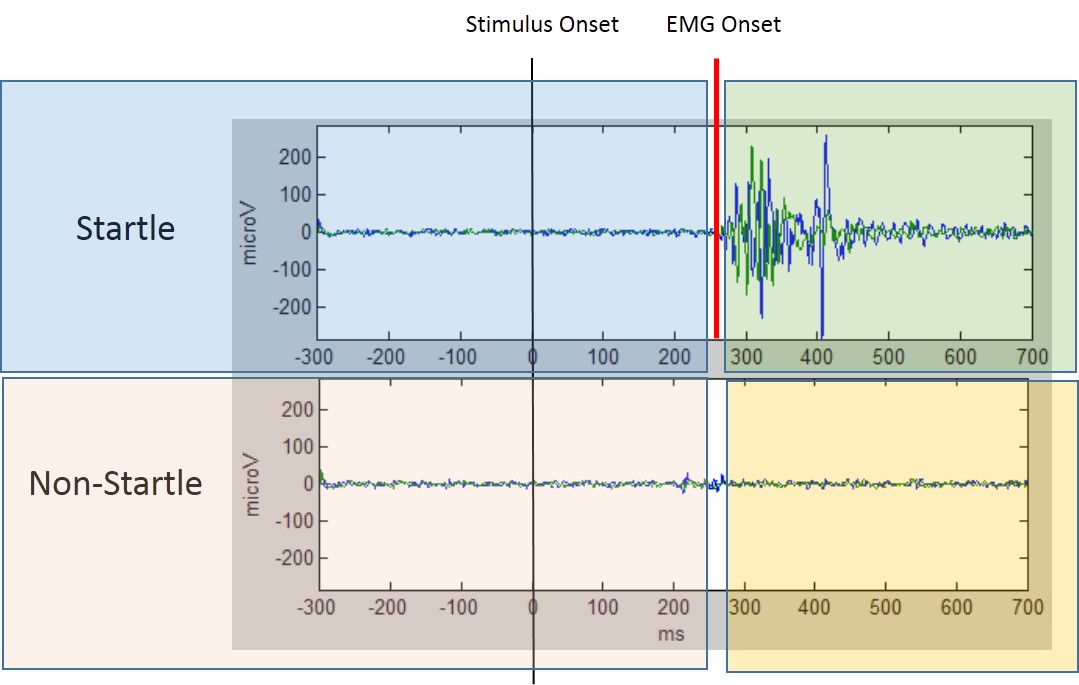 Startle vs NonStartle