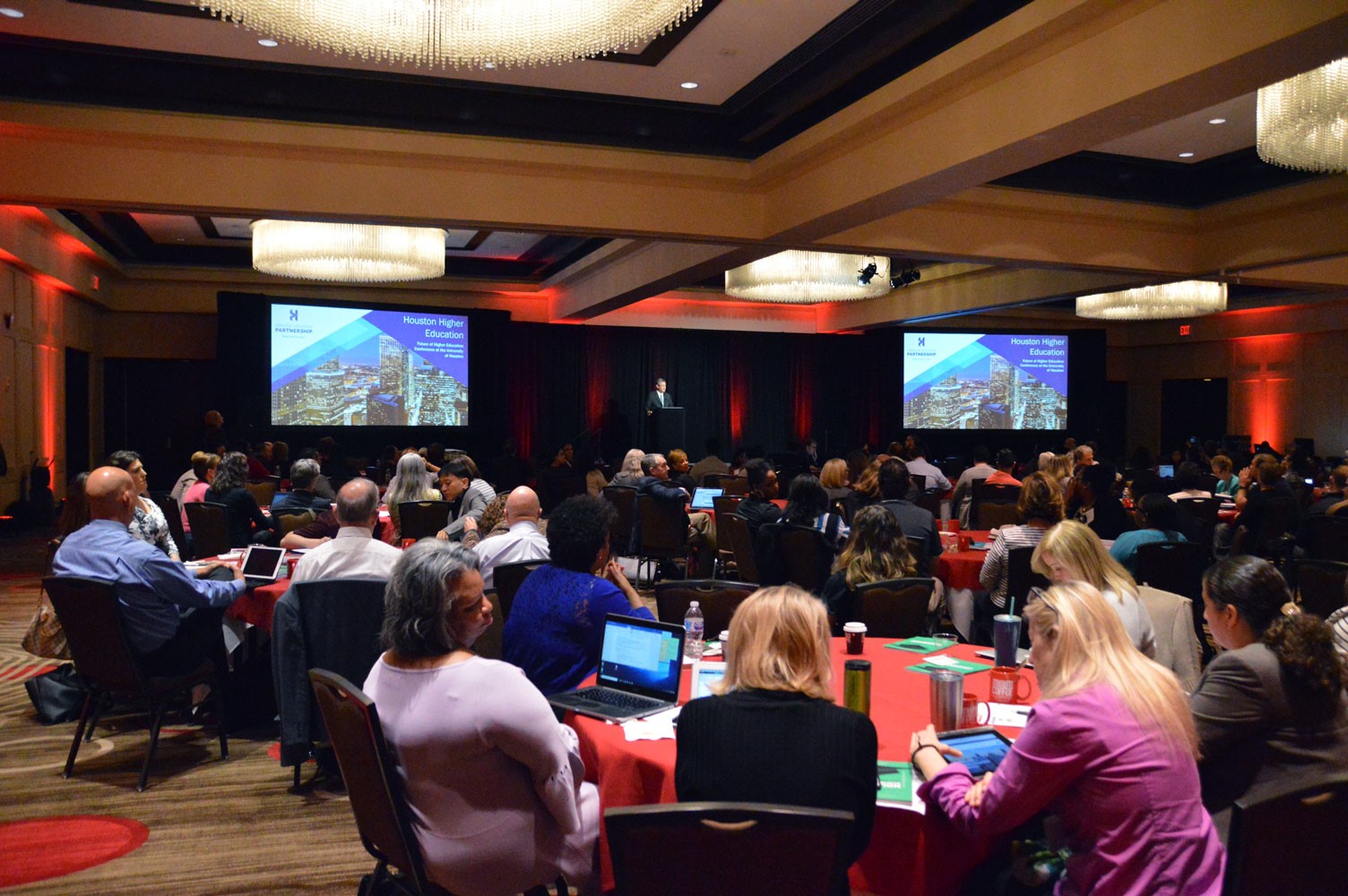 Bob Harvey presents at the Future of Higher Education Conference