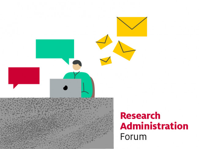 Research Administration Forum illustration