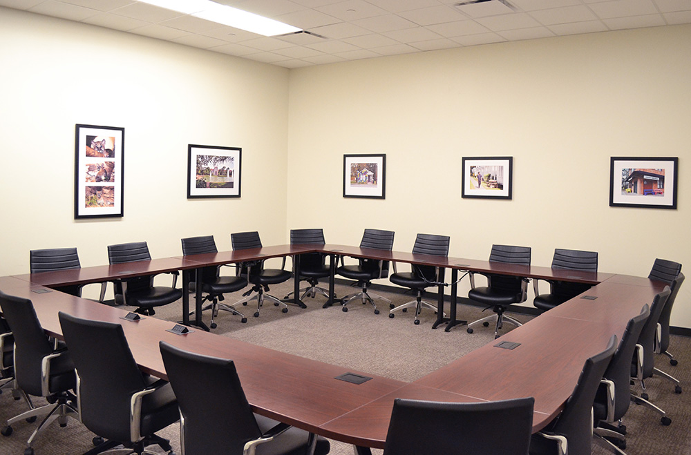 Third Ward Room - Open Square Conference Style (Permanent Conference Furniture)
