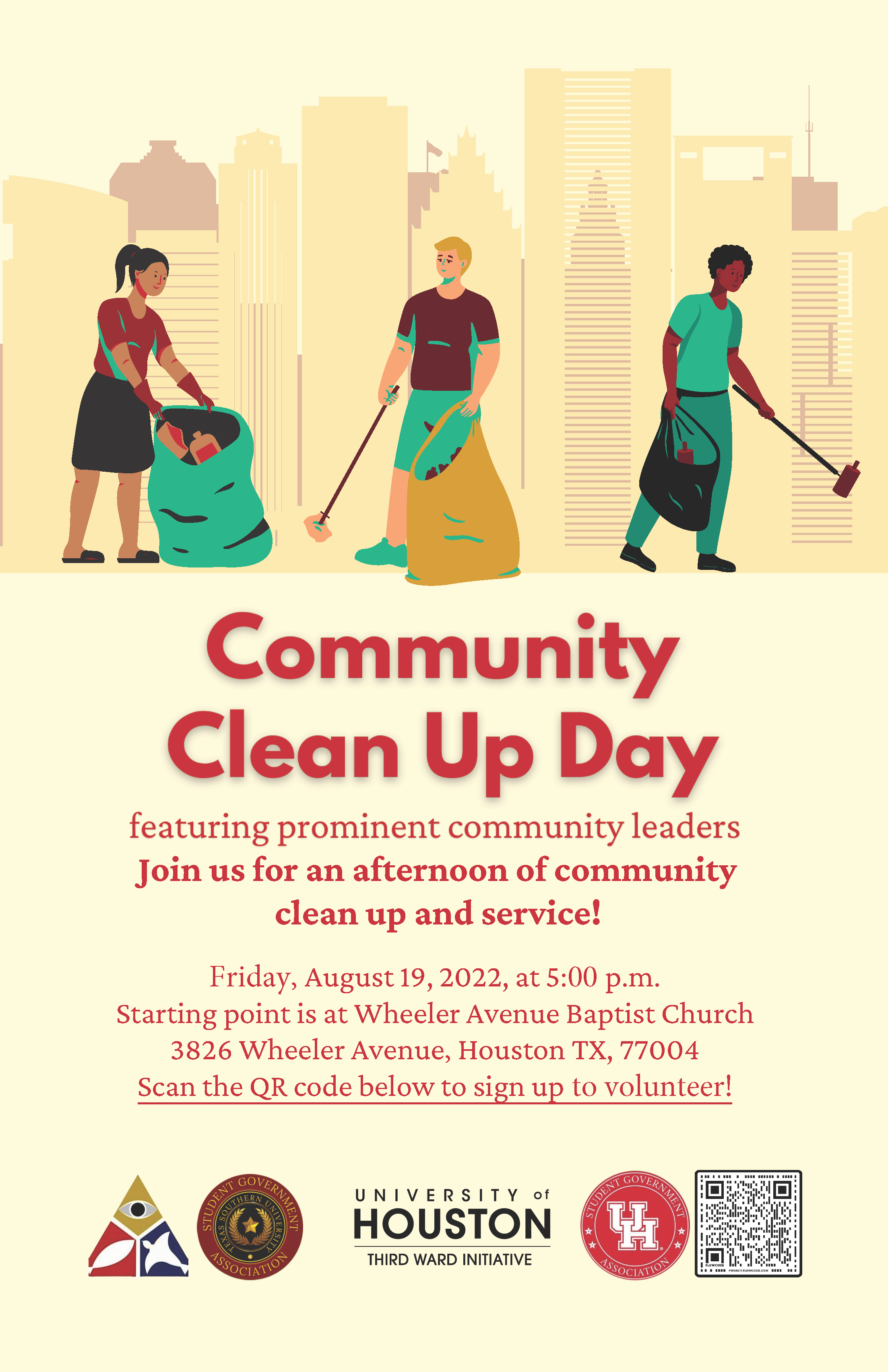 Community Clean Up Flyer 