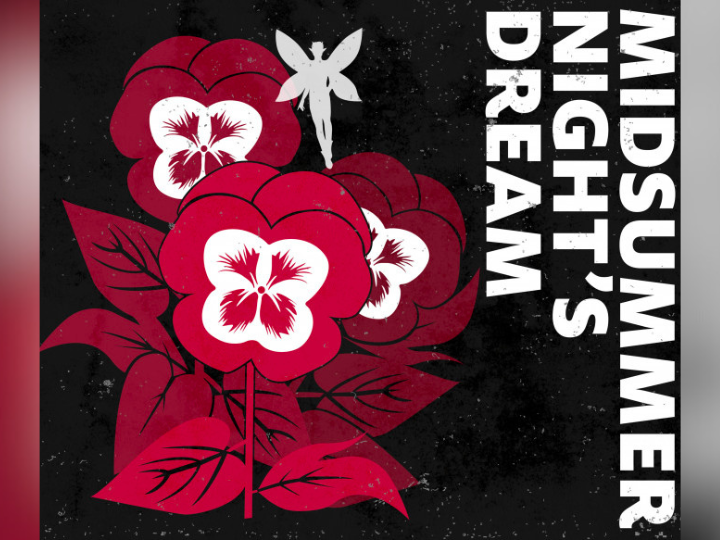 Graphic of the Midsummer Night's Dream poster