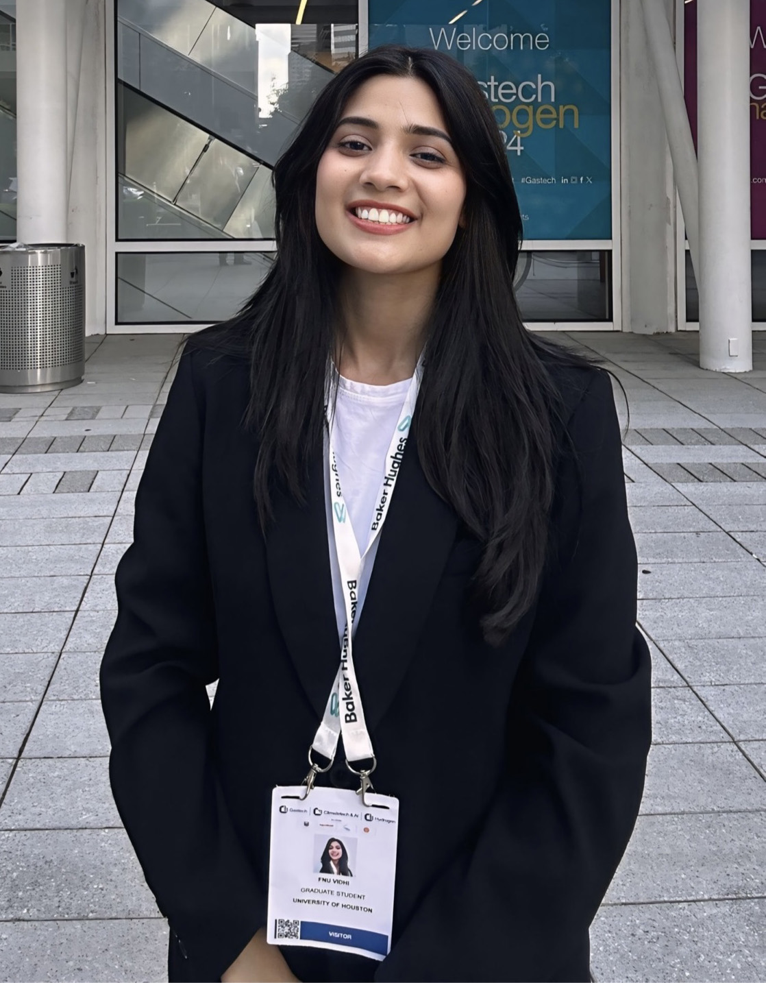 FNU Vidhi vice-chair of marketing for the Energy Coalition and a physics doctoral student, noted that GasTech helped her form a broader perspective on hydrogen’s role in the energy transition.