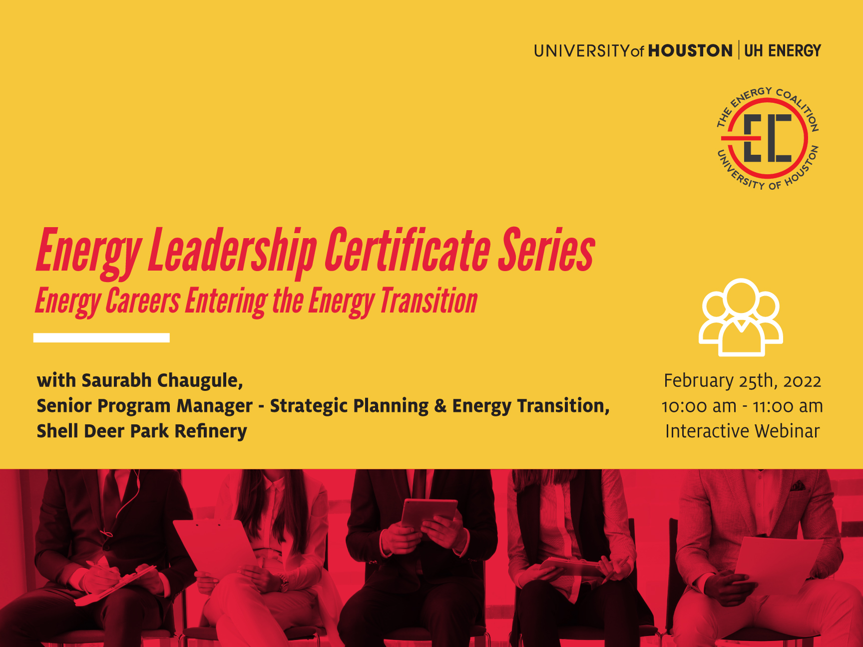 Energy & Career Webinar: Energy Careers Entering the Energy Transition Image