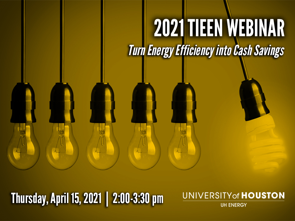 2021 TIEEN Webinar: Turn Energy Efficiency Into Cash Savings Image